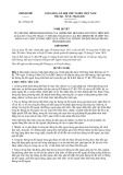 Nghị quyết số 47/NQ-CP năm 2024