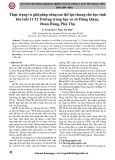 Thực trạng và giải pháp nâng cao thể lực chung cho học sinh lứa tuổi 11-12 Trường trung học cơ sở Hùng Quan, Đoan Hùng, Phú Thọ