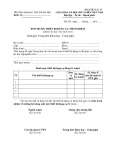 Mẫu Đơn mượn thiết bị/dụng cụ thí nghiệm (BM.KHCN-01.05)