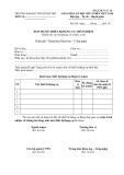 Mẫu Đơn mượn thiết bị/dụng cụ thí nghiệm (BM.KHCN-01.04)