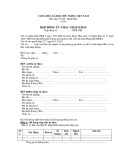 Mẫu Hợp đồng ủy thác nhập khẩu