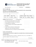 Đề thi kết thúc học phần học kì 2 môn Tiếng Anh kinh doanh năm 2020-2021 - Trường Đại học Kinh tế, Đà Nẵng (Đề 1)