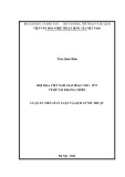 Luận án Tiến sĩ Lý luận và lịch sử mỹ thuật: Hội họa Việt Nam giai đoạn 1945 - 1975 về đề tài kháng chiến