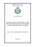 Khóa luận tốt nghiệp đại học ngành Dược học: Đặc điểm lâm sàng, cận lâm sàng ở người bệnh loạn dưỡng cơ vùng đai chi tại khoa Cơ xương khớp Bệnh viện E và Bạch Mai