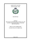 Khóa luận tốt nghiệp đại học ngành Kỹ thuật xét nghiệm y học: Đánh giá một số yếu tố ảnh hưởng đến kỹ thuật cắt lạnh tại Trung tâm Giải phẫu bệnh và Tế bào học Bệnh viện Bạch Mai