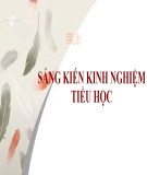 Sáng kiến kinh nghiệm Tiểu học: Kinh nghiệm xây dựng cơ sơ vật chất nhà trường bằng hình thức xã hội hóa