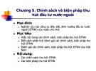 Bài giảng Đầu tư quốc tế - Chương 5: Chính sách và biện pháp thu hút đầu tư nước ngoài