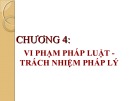 Bài giảng Lý luận nhà nước và pháp luật: Chương 4