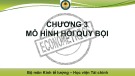Bài giảng Kinh tế lượng: Chương 3 - Học viện Tài chính