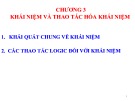 Bài giảng Logic học: Chương 3