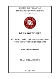 Đề án ngành Quản trị kinh doanh: Xây dựng chiến lược thương hiệu cho Tổng công ty Bưu điện Việt Nam
