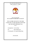 Đề tài nghiên cứu khoa học: Nâng cao hiệu quả quản lý, thu thập và khai thác tài liệu nội sinh tại thư viện Học viện Hành chính Quốc gia