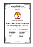 Khoá luận tốt nghiệp: Quản lý văn bản tại Công ty Cổ phần Dây và Cáp điện Thượng Đình (CADI - SUN), Hà Nội