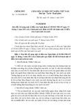 Nghị định số 24 /2019/NĐ-CP