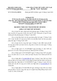Nghị quyết số 01/2024/NQ-HĐND
