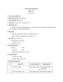 Đề cương môn học Điện tử 1 (Mã số môn học: EENG142)