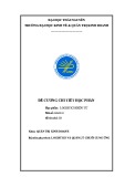 Đề cương chi tiết học phần Logistics điện tử (Mã học phần: ELO331)