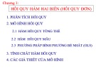 Bài giảng Kinh tế lượng - Chương 1: Hồi quy hàm hai biến (Hồi quy đơn)