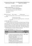 Đề cương chi tiết học phần Quản trị chất lượng dịch vụ (Mã học phần: 0101124105)