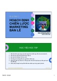Bài giảng Quản trị marketing bán lẻ: Chương 2 - Cái Vĩnh Chi Mai