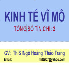 Bài giảng Kinh tế vĩ mô: Chương 0 - Th.S Ngô Hoàng Thảo Trang