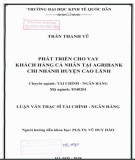Luận văn Thạc sĩ Tài chính ngân hàng: Phân tích các yếu tố ảnh hưởng đến việc sử dụng thẻ tín dụng của khách hàng Ngân hàng Việt Nam Thịnh Vượng chi nhánh Cần Thơ
