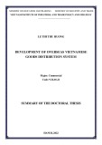 Summary of the doctoral thesis Commercial: Development of overseas Vietnamese goods distribution system
