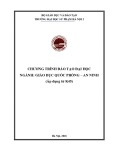 Chương trình đào tạo đại học Ngành: Giáo dục quốc phòng – an ninh - Trường Đại học Sư phạm Hà Nội 2