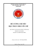 Đề cương chi tiết học phần Kế toán ngân hàng thương mại (Hệ đào tạo Đại học – Ngành: Tài chính - Ngân hàng) - Trường Đại học Kinh tế Nghệ An