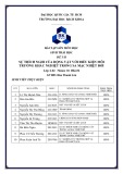 Báo cáo bài tập lớn Sinh thái học: Sự thích nghi của động vật với điều kiện môi trường khắc nghiệt trong sa mạc nhiệt đới