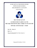 Báo cáo bài tập lớn Sinh thái học: Sự thích nghi của động vật với điều kiện môi trường khắc nghiệt ở vùng hàn đới