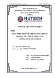 Khóa luận tốt nghiệp Quản trị kinh doanh: Hoàn thiện kênh phân phối sản phẩm nước khoáng tại Công ty TNHH Lavie chi nhánh TP. Hồ Chí Minh