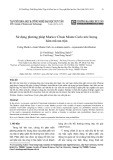 Sử dụng phương pháp Markov Chain Monte Carlo ước lượng hàm mũ ma trận