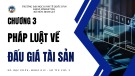 Bài giảng Đấu giá tài sản: Chương 3 - TS. Đỗ Khắc Hưởng