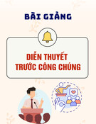 Bài giảng Diễn thuyết trước công chúng: Kỹ năng trình bày