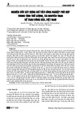Nghiên cứu xây dựng chỉ tiêu công nghiệp phù hợp trong tính trữ lượng, tài nguyên than bể than Đông Bắc, Việt Nam
