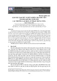 Giáo dục đạo đức nghề nghiệp cho sinh viên ngành Giáo dục mầm non các trường Cao đẳng Sư phạm Trung ương