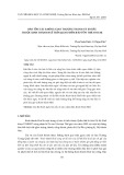 Bảo tồn các không gian Thượng thành và Eo Bầu thuộc Kinh thành Huế trên quan điểm bảo tồn thích nghi