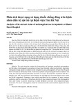 Phân tích thực trạng sử dụng thuốc chống đông trên bệnh nhân điều trị nội trú tại Bệnh viện Tim Hà Nội
