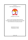 Luận văn Thạc sĩ Quản lý công: Nâng cao chất lượng hoạt động thanh tra tại huyện Nóng Bộc tỉnh Khăm Muộn nước Cộng Hòa Dân Chủ Nhân Dân Lào giai đoạn 2024 -2030