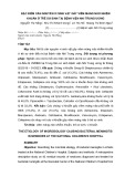 Đặc điểm căn nguyên vi sinh vật gây viêm màng não nhiễm khuẩn ở trẻ sơ sinh tại Bệnh viện Nhi Trung ương