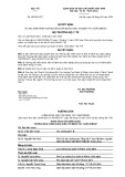 Quyết định số 292/QĐ-BYT