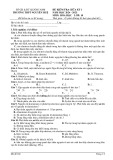Đề thi giữa học kì 1 môn Hóa học lớp 10 năm 2024-2025 - Trường THPT Nguyễn Huệ, Quảng Nam