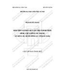 Luận văn Thạc sĩ Kiến trúc: Bảo tồn và phát huy giá trị cụm di tích đình chùa Đồng Du Trung (xã Đồng Du, huyện Bình Lục, tỉnh Hà Nam)