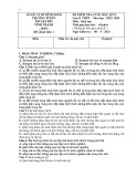 Đề thi học kì 2 môn Sinh học lớp 11 năm 2023-2024 có đáp án - Trường PTDTNT THCS&THPT Vĩnh Thạnh, Bình Định
