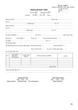 Mẫu Bảng kê nộp thuế (Mẫu số 01/BKNT) (Thông tư số 84/2016/TT-BTC)