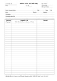 Mẫu Phiếu theo dõi điều trị (MS: 36/BV2)