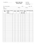 Mẫu Phiếu theo dõi truyền dịch (MS: TD-02)