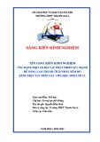 Sáng kiến kinh nghiệm THPT: Ứng dụng một số bài tập phát triển sức mạnh để nâng cao thành tích nhảy ném rổ bằng một tay trên vai cho học sinh lớp 12