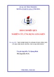 Sáng kiến kinh nghiệm THPT: Một số biện pháp sửa lỗi khi sử dụng tiếng Việt của học sinh trong trường trung học phổ thông
